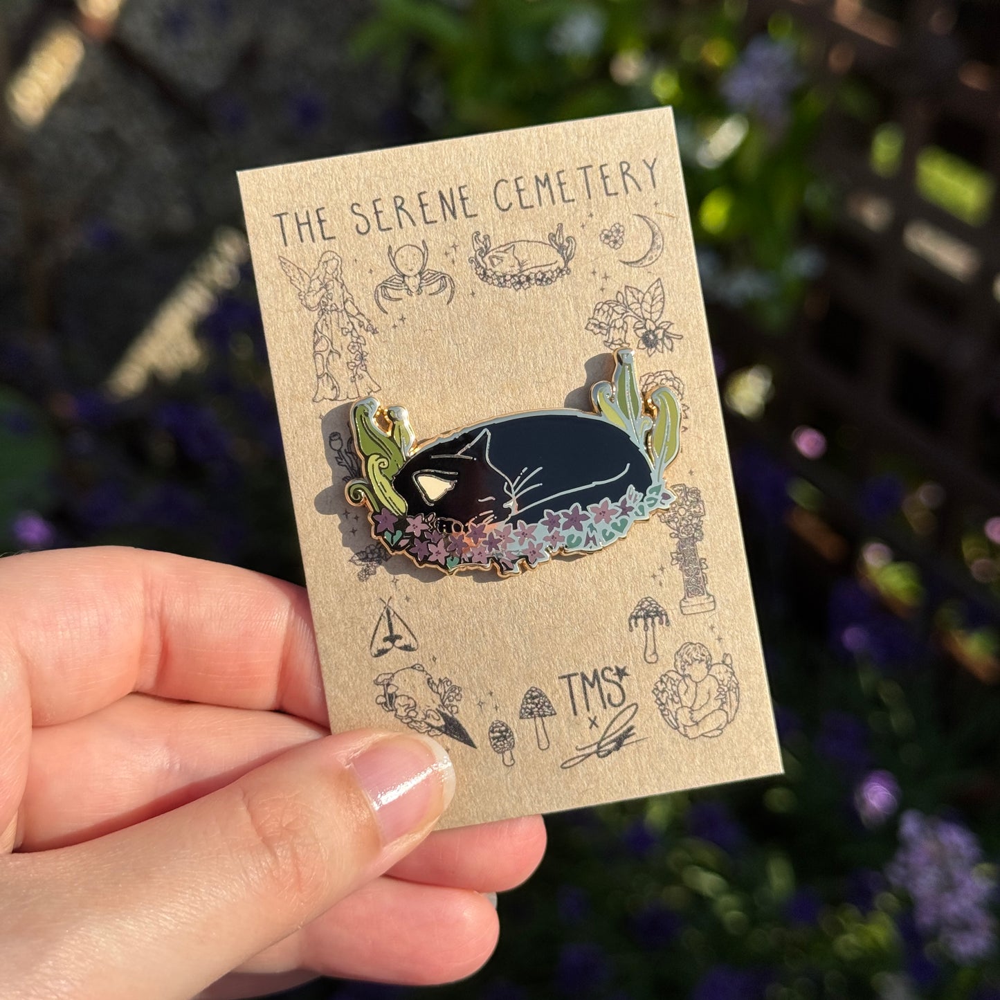 PRE ORDER Sleeping Cat Enamel Pin