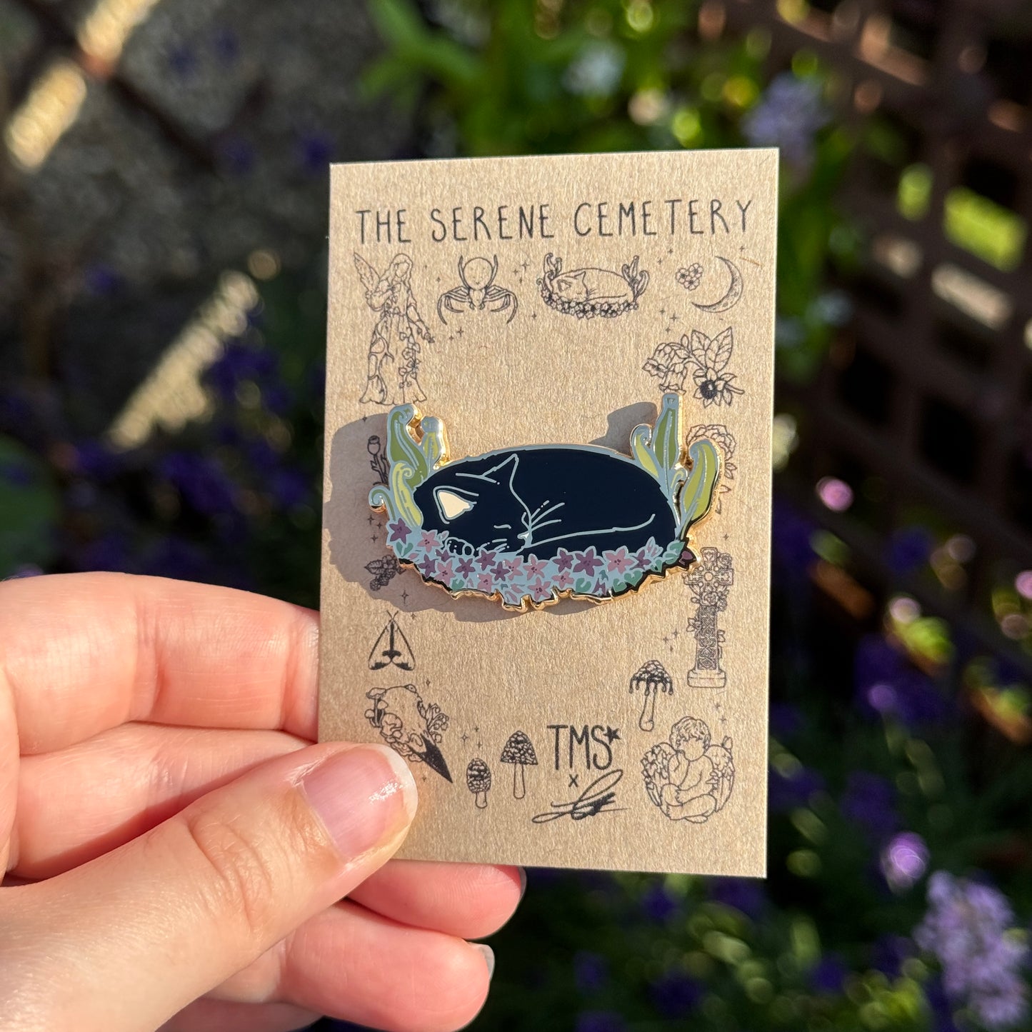 PRE ORDER Sleeping Cat Enamel Pin