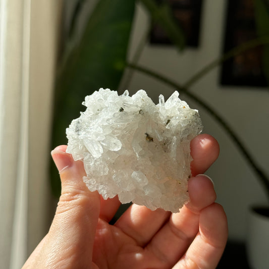 Quartz and Pyrite Cluster