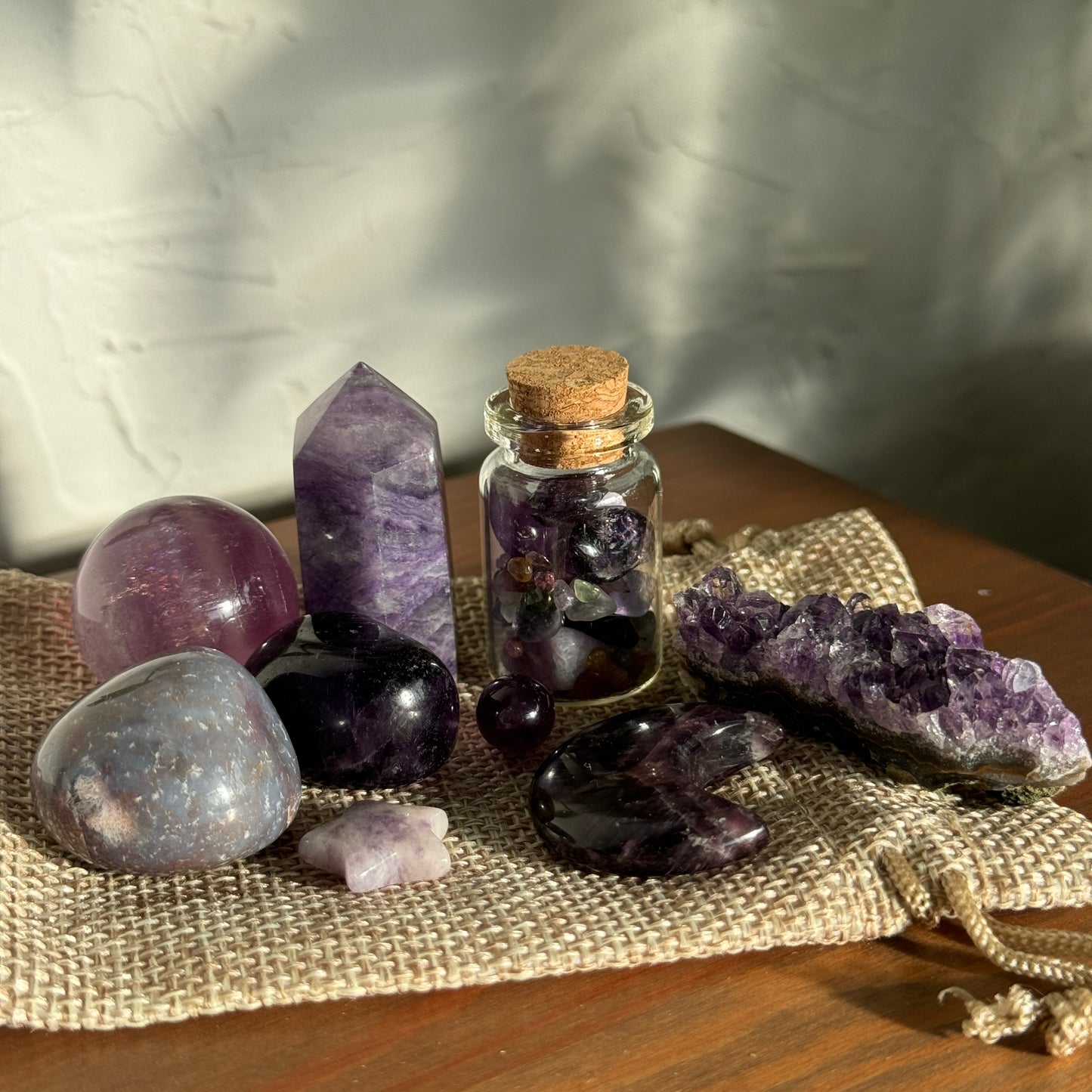 Mini Mineral Gift Bag - Purple 5