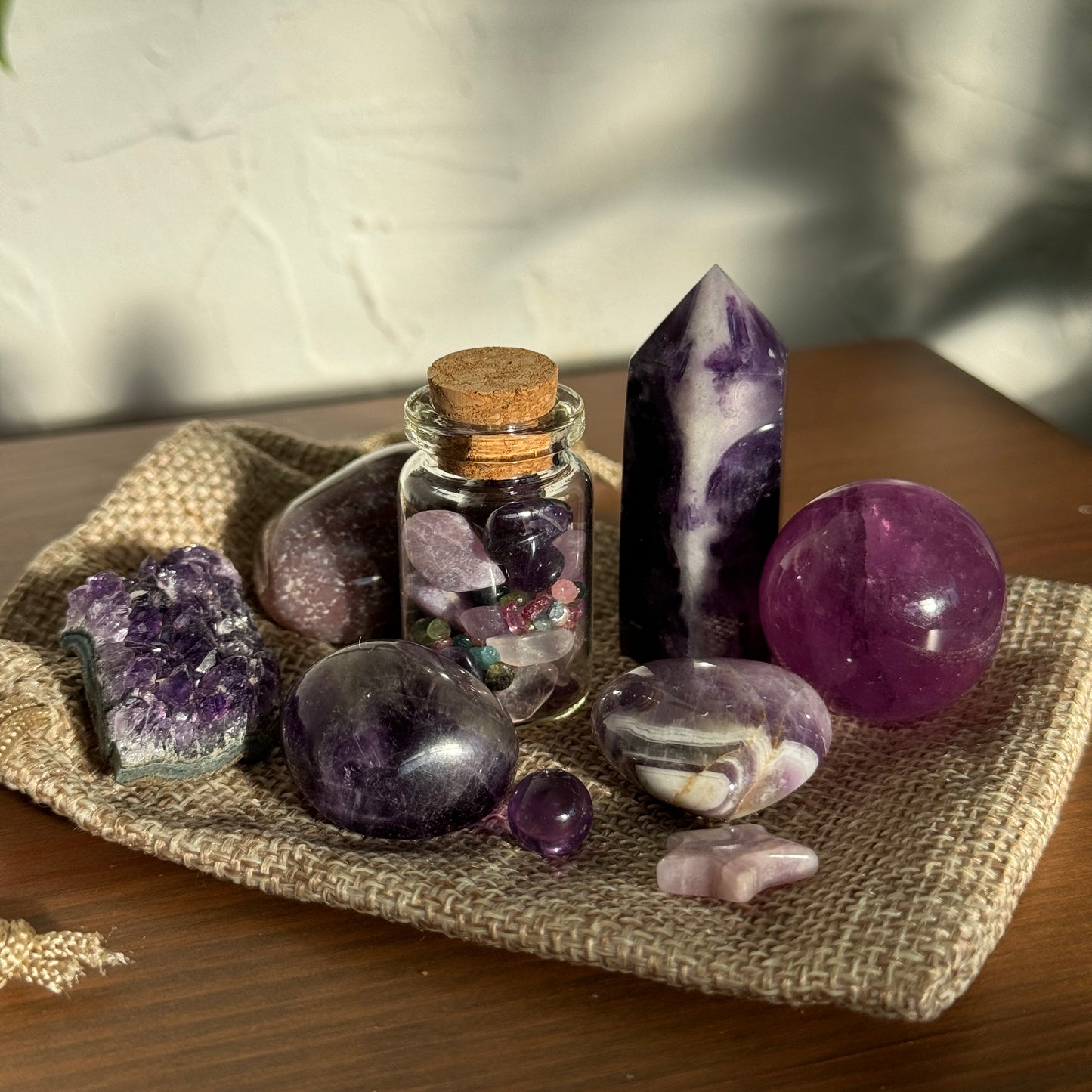 Mini Mineral Gift Bag - Purple 3